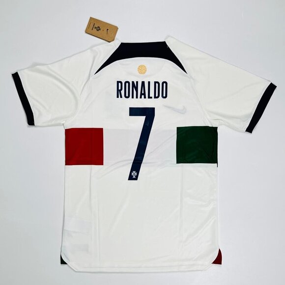 Nike Portugal 2022 Qatar World Cup Cristiano Ronaldo #7 Away Jersey - Picture 2 of 10